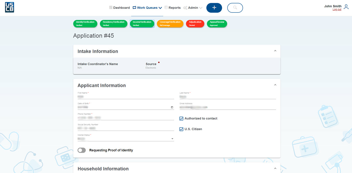 Improve Charity Care time of service processing for hospital revenue cycle manager